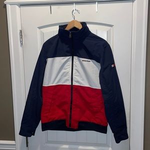 Tommy Hilfiger “Blue/White/Red” Men’s Convertable Rain Jacket